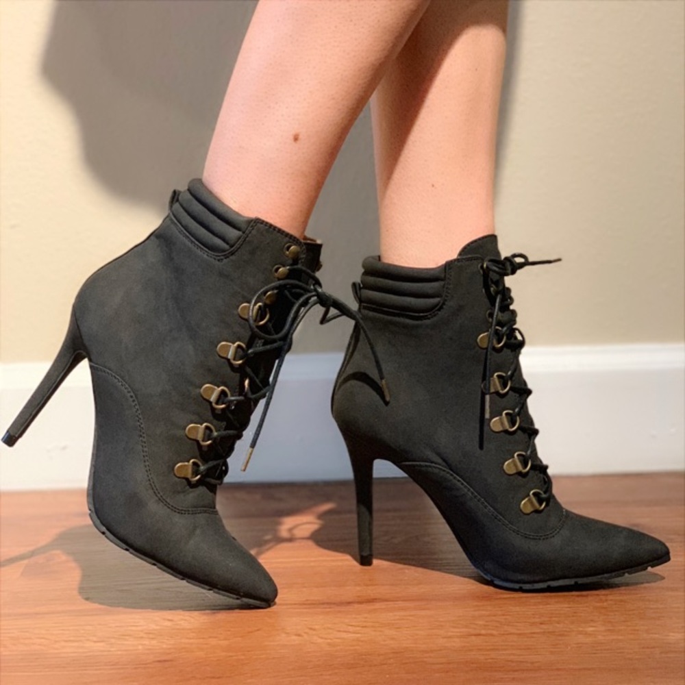 Black booties
